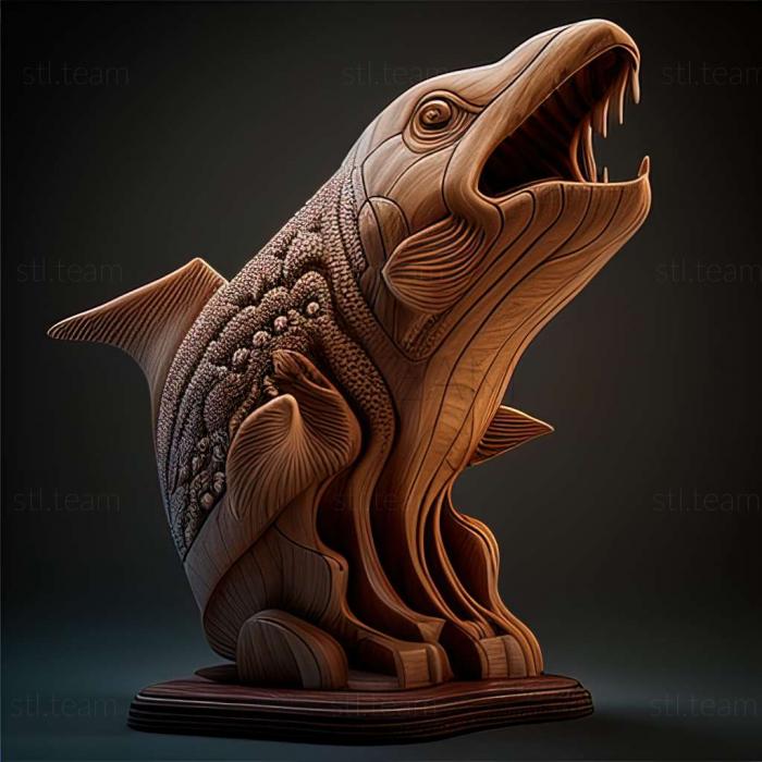 3D модель Mesoplodon eueu (STL)